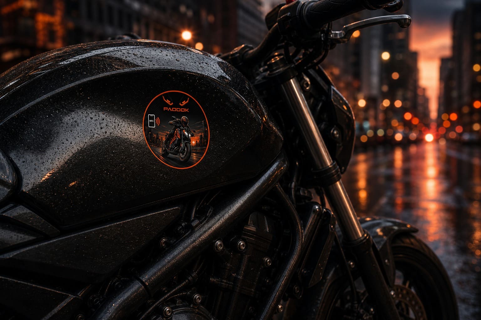 Sticker PADDOK Roadster en situation